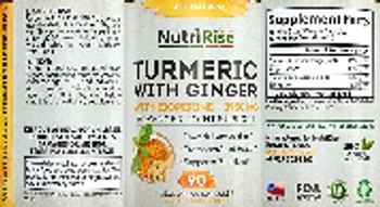 NutriRise Turmeric with Ginger - supplement