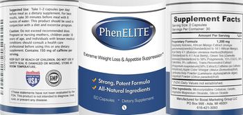 Nutrition Essentials PhenELITE - supplement