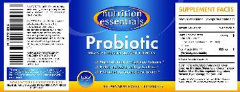 Nutrition Essentials Probiotic - supplement