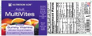 Nutrition Now Adult MultiVites - supplement