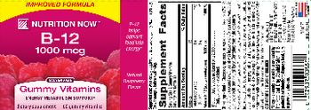 Nutrition Now B-12 1000 mcg Natural Raspberry Flavor - supplement