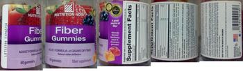 Nutrition Now Fiber Gummies - fiber supplement