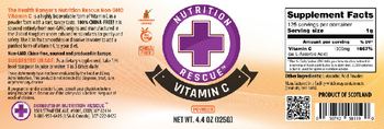 Nutrition Rescue Vitamin C Powder - supplement