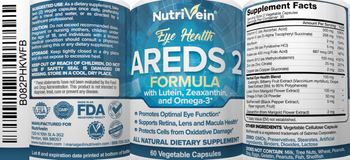 NutriVein Eye Health AREDS 2 Formula - all natural supplement