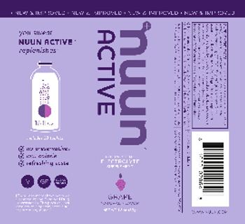 Nuun Active Grape - effervescent electrolyte supplement