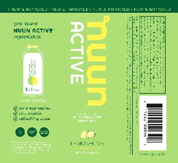 Nuun Active Lemon + Lime - effervescent electrolyte supplement