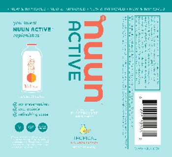 Nuun Active Tropical - effervescent electrolyte supplement