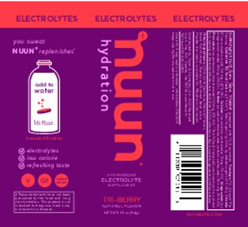 Nuun Electrolytes Tri-Berry - effervescent electrolyte supplement