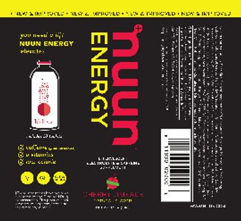 Nuun Energy Cherry Limeade - effervescent electrolyte caffeine supplement