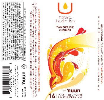 Nuun Natural Hydration Tangerine Ginger - 