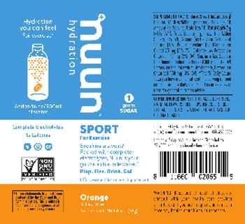 Nuun Sport Orange - effervescent electrolyte supplement
