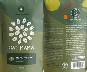 Oat Mama Healing Tea Spiced Pear - supplement
