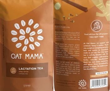 Oat Mama Lactation Tea Chai Spice - supplement