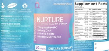 Oceanblue Nurture Prenatal - supplement