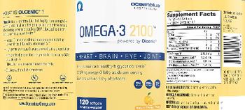 Oceanblue Professional Omega-3 2100 Natural Orange Flavor - supplement