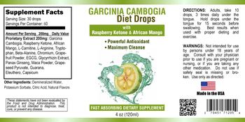 Official HCG Diet Plan Garcinia Cambogia Diet Drops - supplement