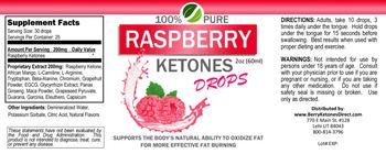 Official HCG Diet Plan Raspberry Ketones Drops - 
