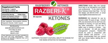 Official HCG Diet Plan Razberi-K Ketones - 
