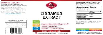OL Olympian Labs Cinnamon Extract - supplement