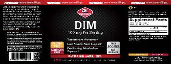 OL Olympian Labs Inc. DIM 100 mg - supplement