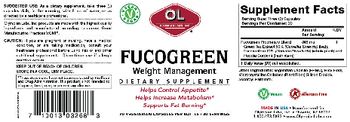 OL Olympian Labs FucoGreen - supplement