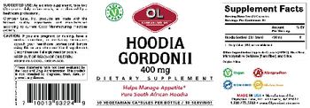 OL Olympian Labs Hoodia Gordonii 400 mg - supplement