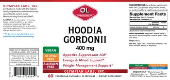 OL Olympian Labs Hoodia Gordonii 400 mg - supplement