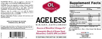 OL Olympian Labs Inc. Ageless - supplement