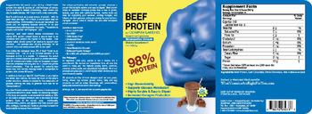 OL Olympian Labs Inc. Beef Protein Great Tasting Chocolate Flavor! - supplement