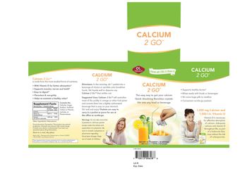 OL Olympian Labs Inc. Calcium 2 Go - supplement