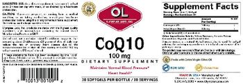 OL Olympian Labs Inc. CoQ10 100 mg - supplement