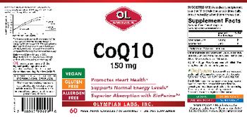 OL Olympian Labs Inc. CoQ10 150 mg - supplement