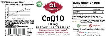 OL Olympian Labs Inc. CoQ10 60 mg - supplement