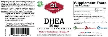 OL Olympian Labs Inc. DHEA 50 mg - supplement