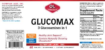 OL Olympian Labs Inc. Glucomax - supplement