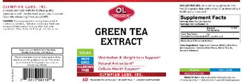 OL Olympian Labs Inc. Green Tea Extract - supplement