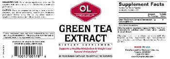 OL Olympian Labs Inc. Green Tea Extract - supplement