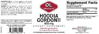 OL Olympian Labs Inc. Hoodia Gordonii 400 mg - supplement