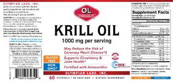 OL Olympian Labs Inc. Krill Oil 1000 mg - supplement