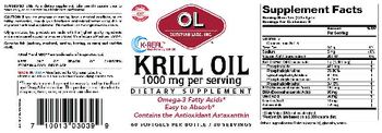 OL Olympian Labs Inc. Krill Oil - supplement