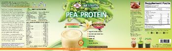 OL Olympian Labs, Inc. Lean & Healthy Pea Protein Vanilla Flavor - supplement