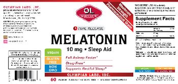 OL Olympian Labs Inc. Melatonin 10 mg - supplement