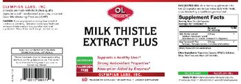 OL Olympian Labs Inc. Milk Thistle Extract Plus - supplement