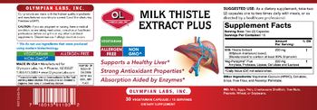 OL Olympian Labs Inc. Milk Thistle Extract Plus - supplement