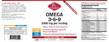 OL Olympian Labs Inc. Omega 3-6-9 - supplement