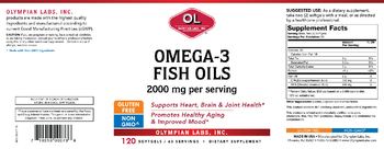 OL Olympian Labs Inc. Omega-3 Fish Oil 2000 mg - supplement