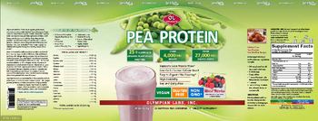 OL Olympian Labs Inc. Pea Protein Mixed Berries - supplement