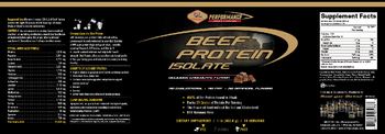 OL Olympian Labs, Inc. Performance Sports Nutrition Beef Protein Isolate Delicious Chocolate Flavor - supplement