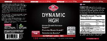 OL Olympian Labs, Inc. Performance Sports Nutrition Dynamic HGH - supplement