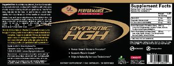 OL Olympian Labs, Inc. Performance Sports Nutrition Dynamic HGH - supplement
